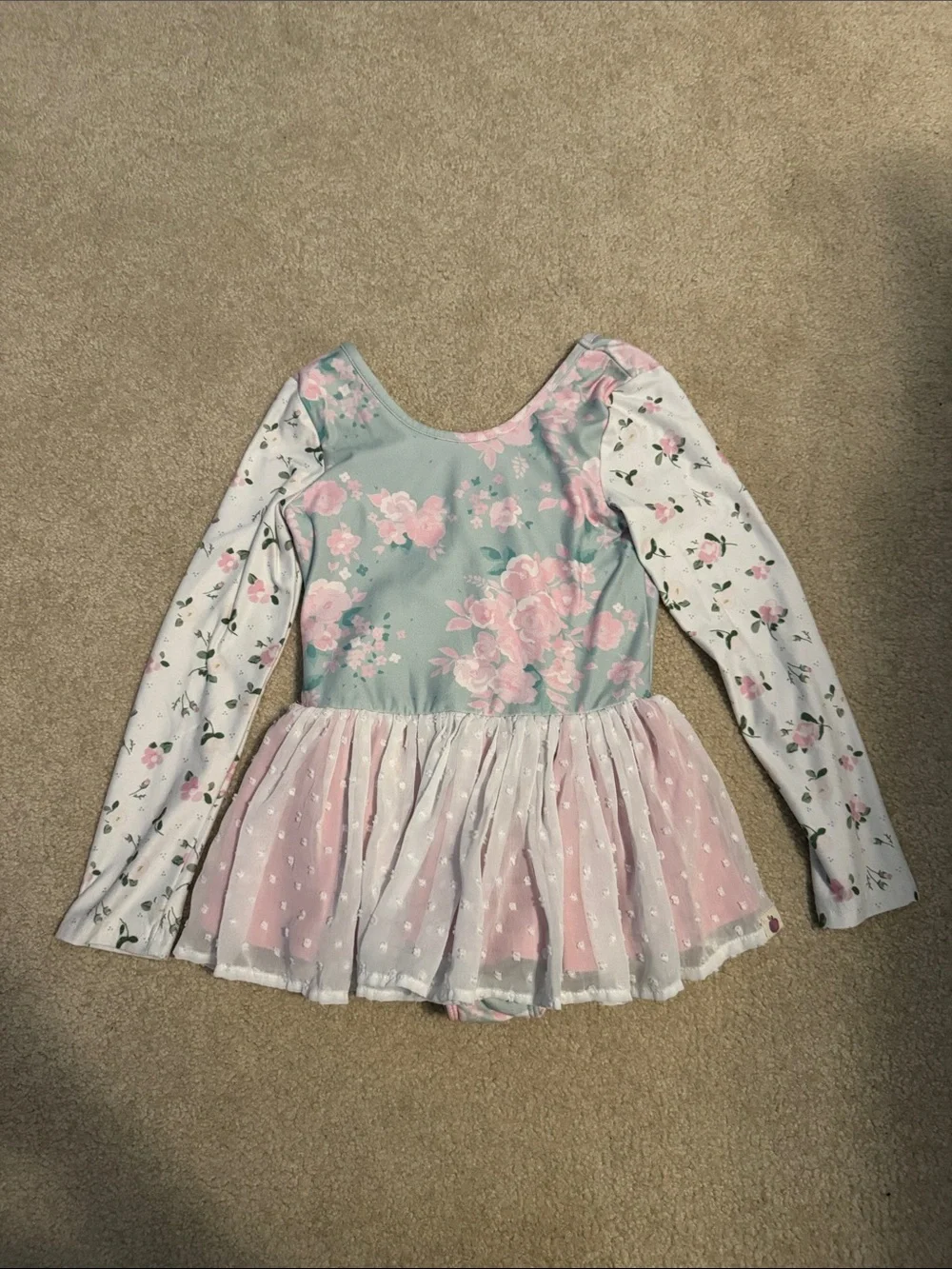 Cheeky Plum Farrah Leotard - Marketplace  (Long Sleeve) size 6Y